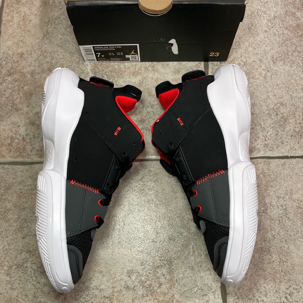 Jordan One Take youth Basketball Shoes size 7 - Picture 5 of 11
